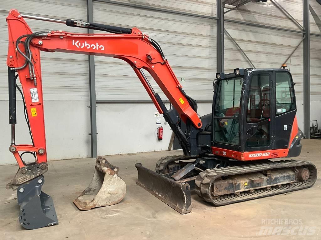 Kubota KX 080-4 A 2 Midi ekskavatörler 7 - 12 t