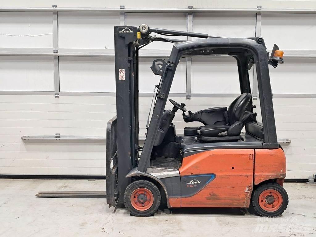 Linde E16P-02 Elektrikli forkliftler