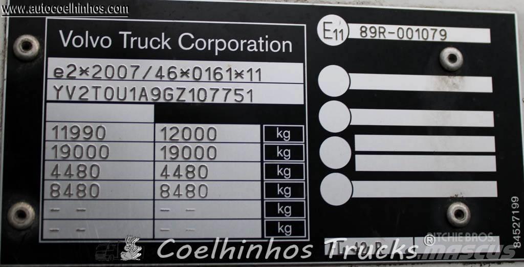 Volvo FL 210 Kayar tenteli kamyonlar