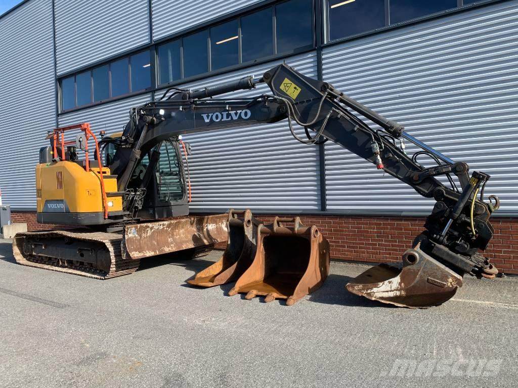 Volvo ECR145EL Paletli ekskavatörler