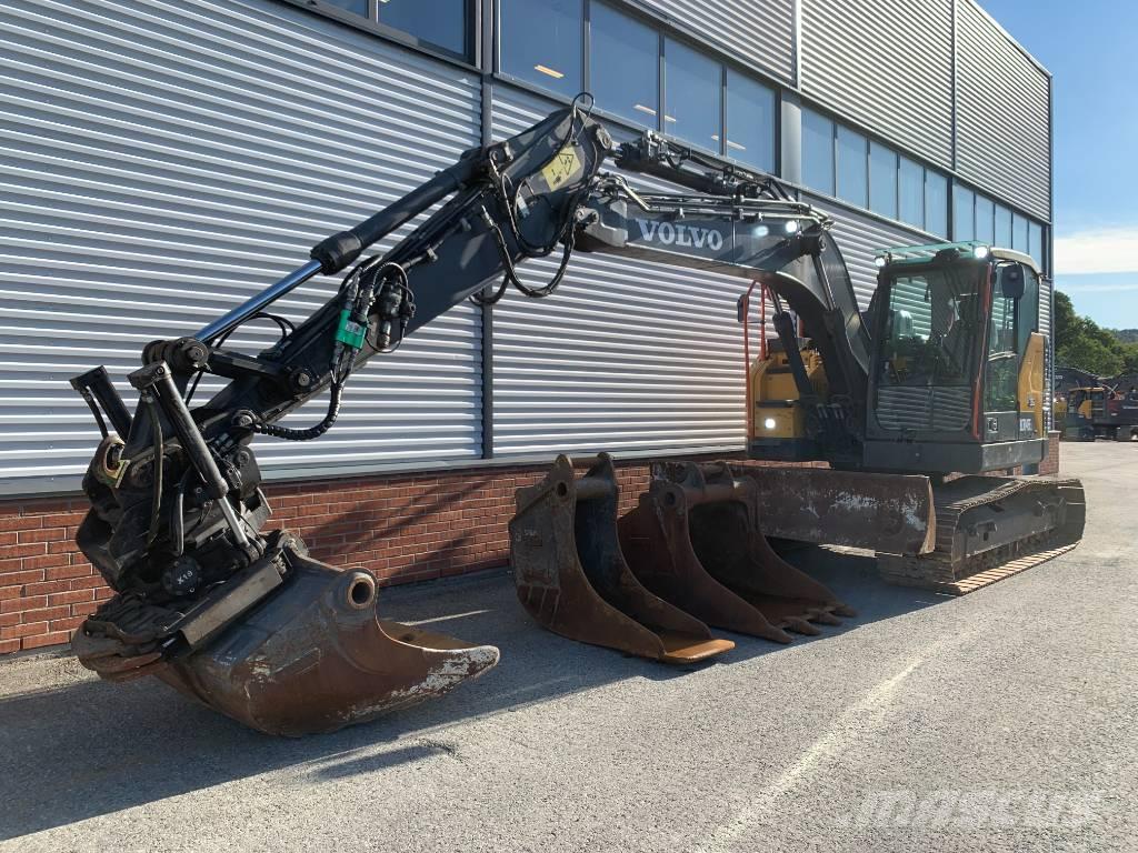 Volvo ECR145EL Paletli ekskavatörler