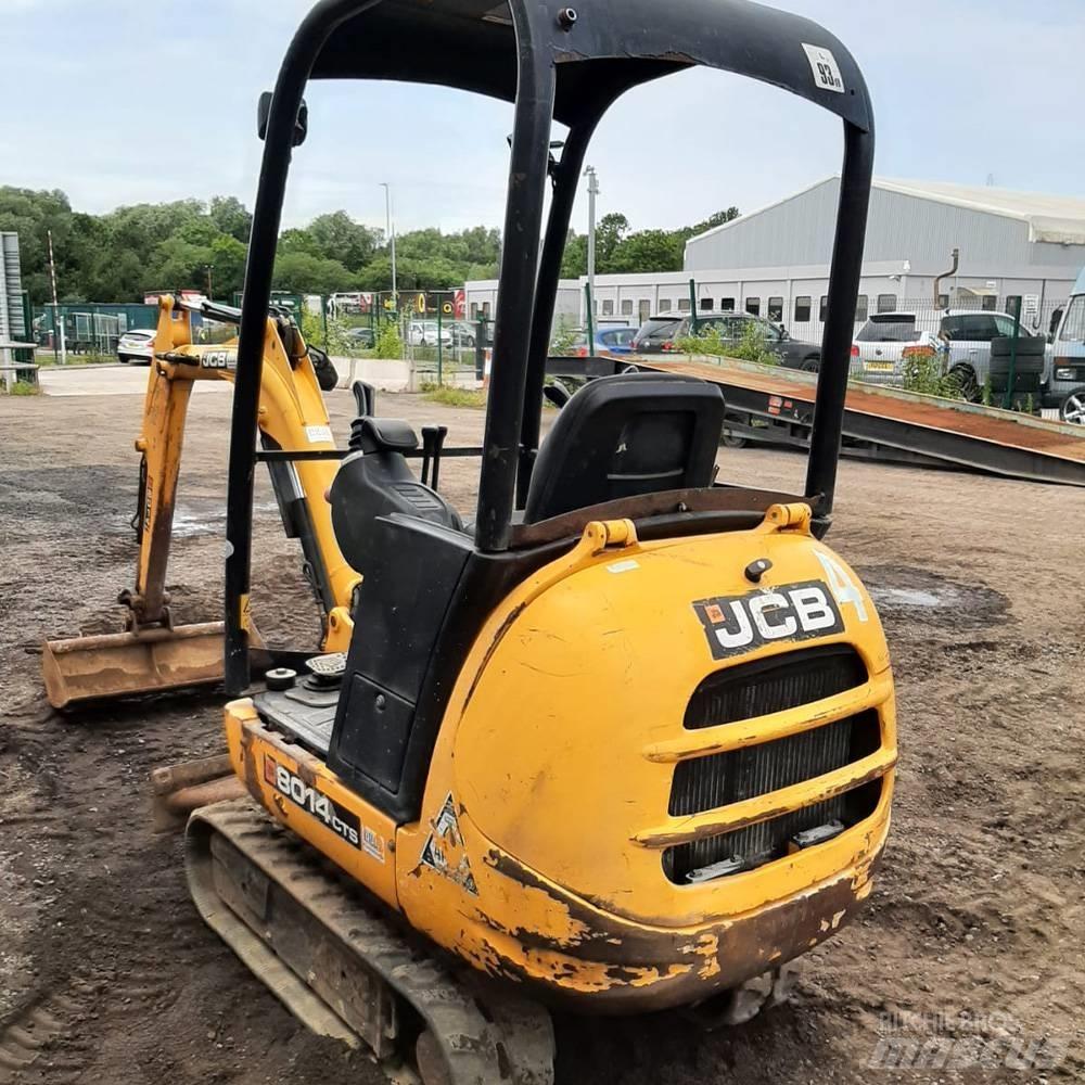JCB 8014 Mini ekskavatörler, 7 tona dek