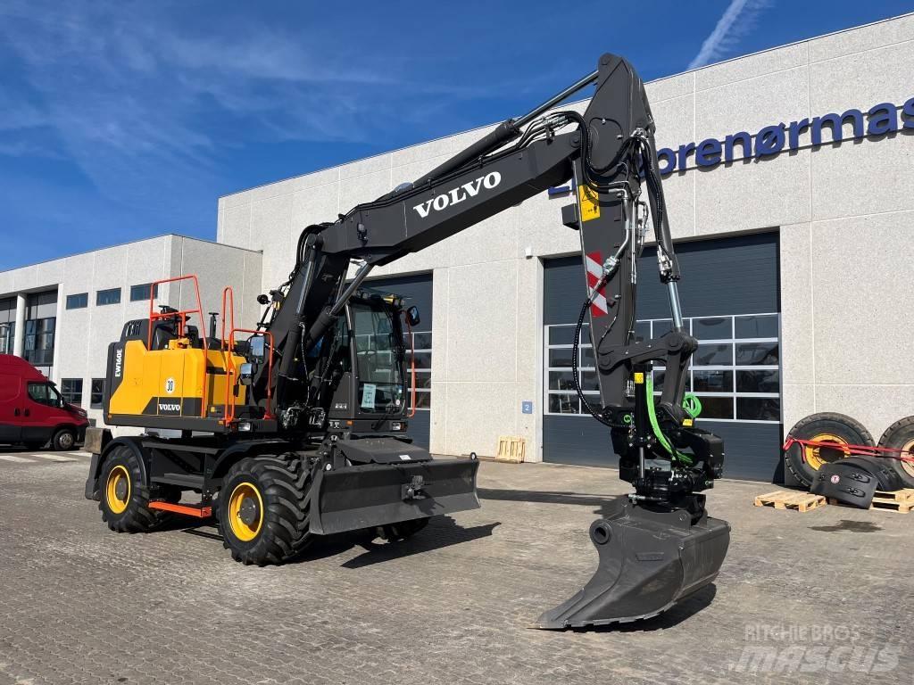 Volvo EW160E Lastik tekerli ekskavatörler