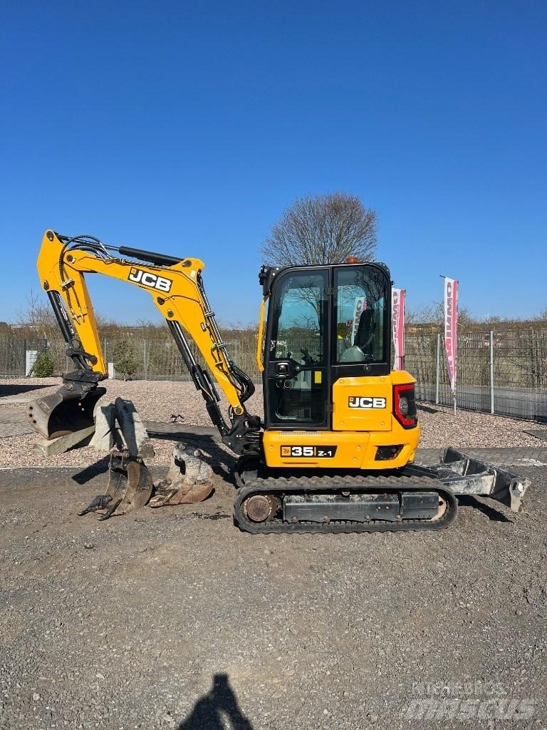 JCB 35 Z Mini ekskavatörler, 7 tona dek