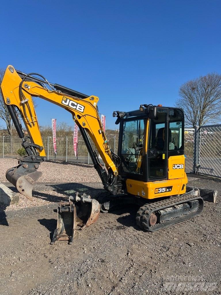 JCB 35 Z Mini ekskavatörler, 7 tona dek
