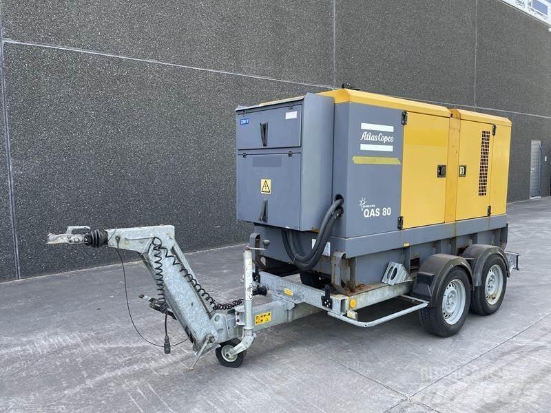 Atlas Copco QAS 80 Dizel Jeneratörler