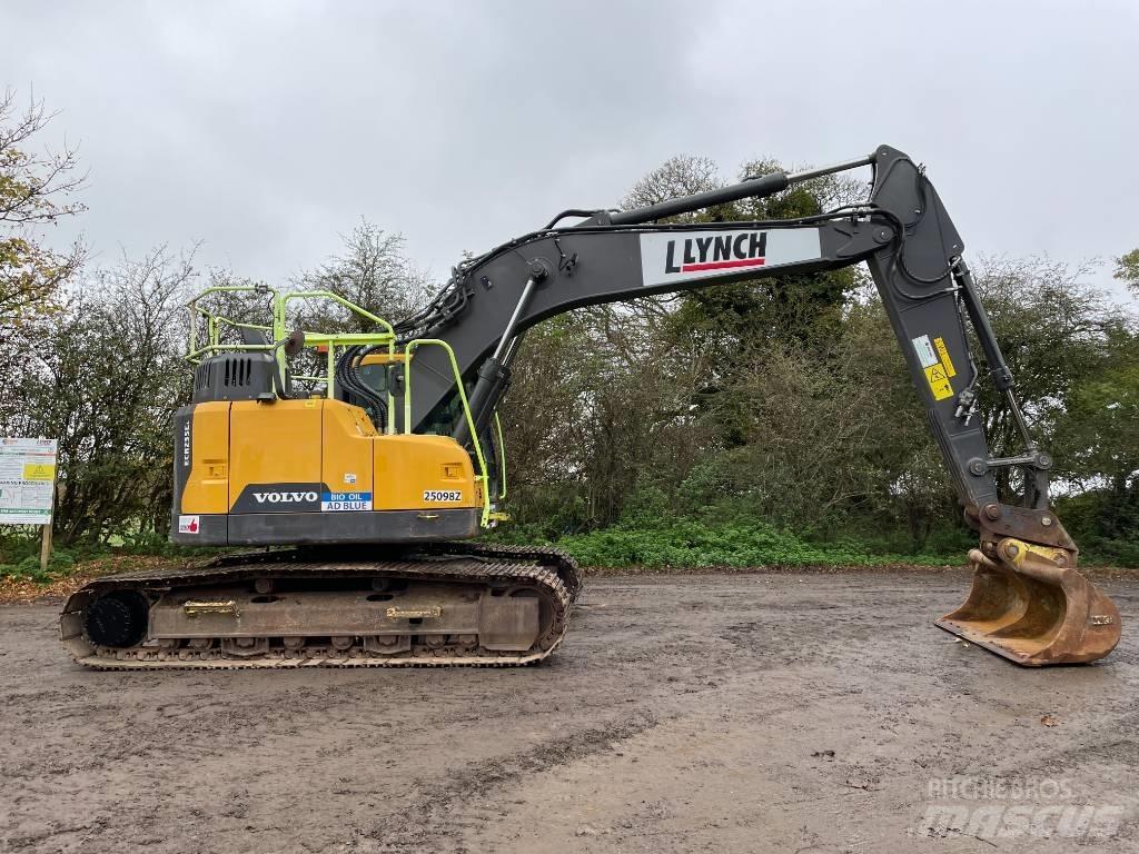 Volvo ECR 235 Paletli ekskavatörler