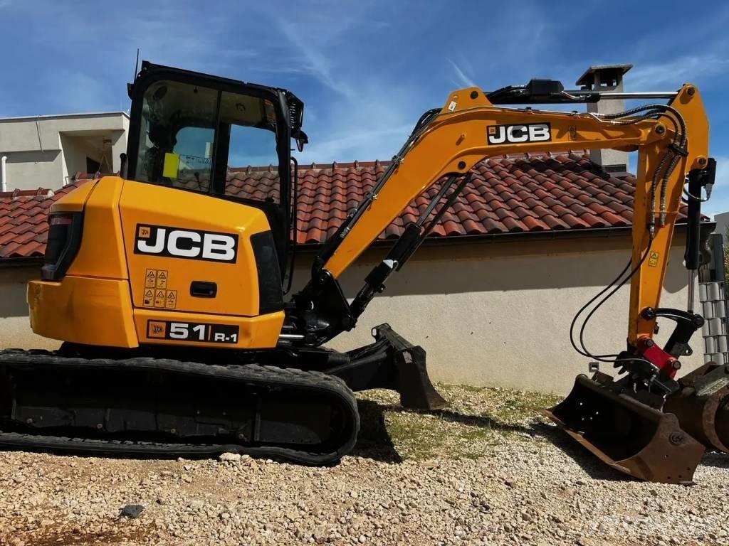 JCB 51 R-1 Mini ekskavatörler, 7 tona dek