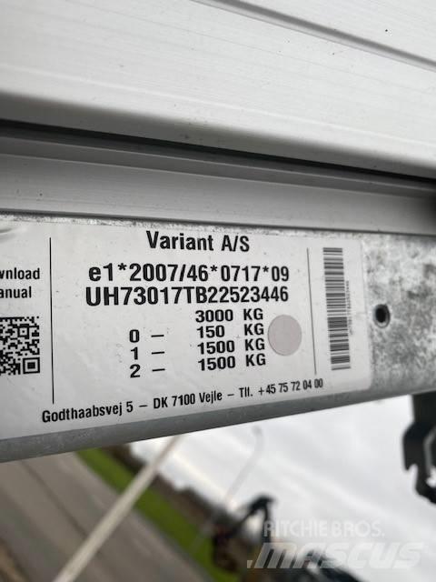 Variant TB3017 Damperli römorklari