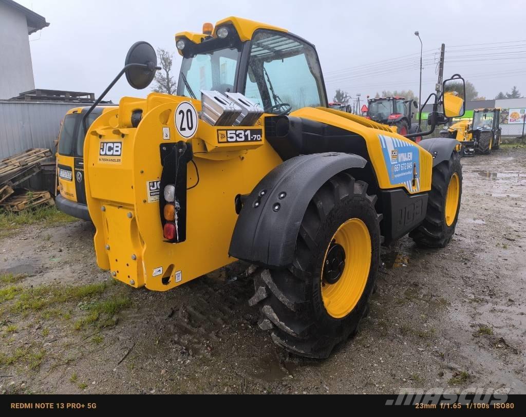 JCB 531-70 Teleskopik yükleyiciler