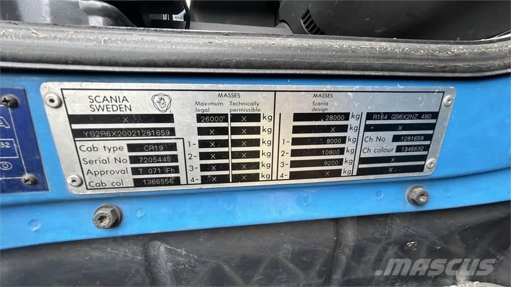 Scania G480 Kendi yürür silaj makinalari