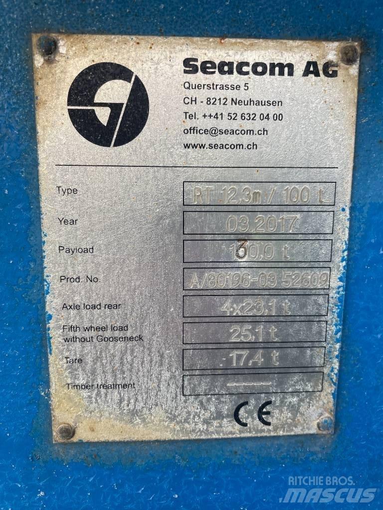 Seacom RT12,3x4.0 Endüstriyel römorklar