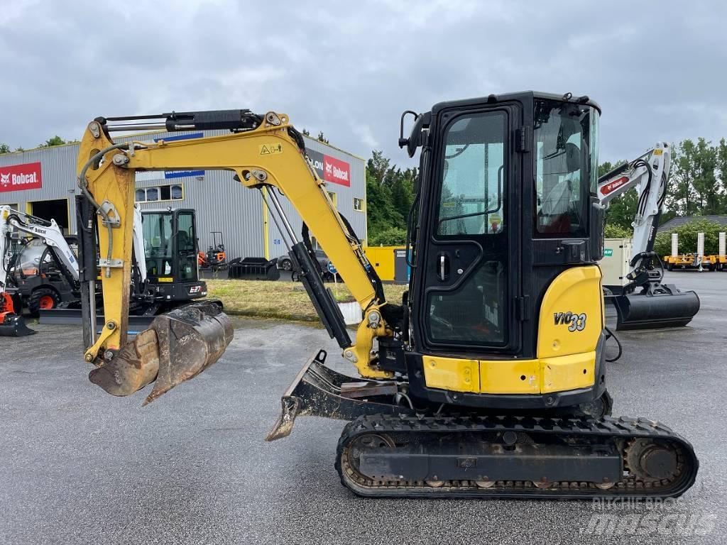 Yanmar Vio 33 U Mini ekskavatörler, 7 tona dek