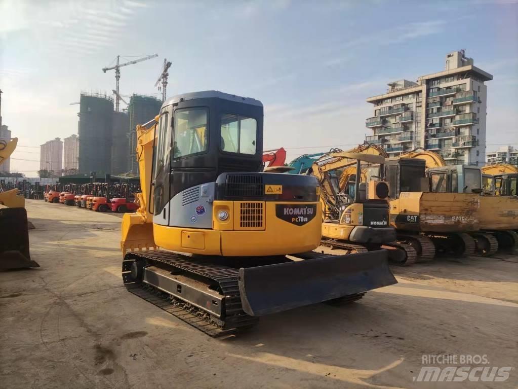 Komatsu pc78 Paletli ekskavatörler