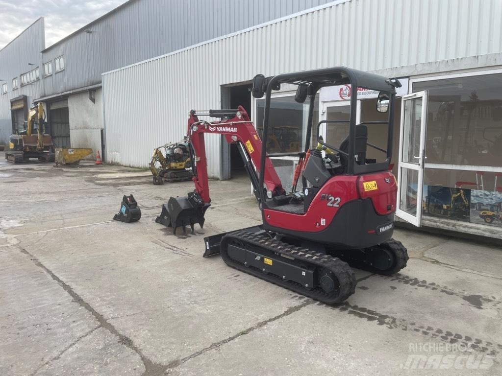 Yanmar SV22 (01546) Mini ekskavatörler, 7 tona dek