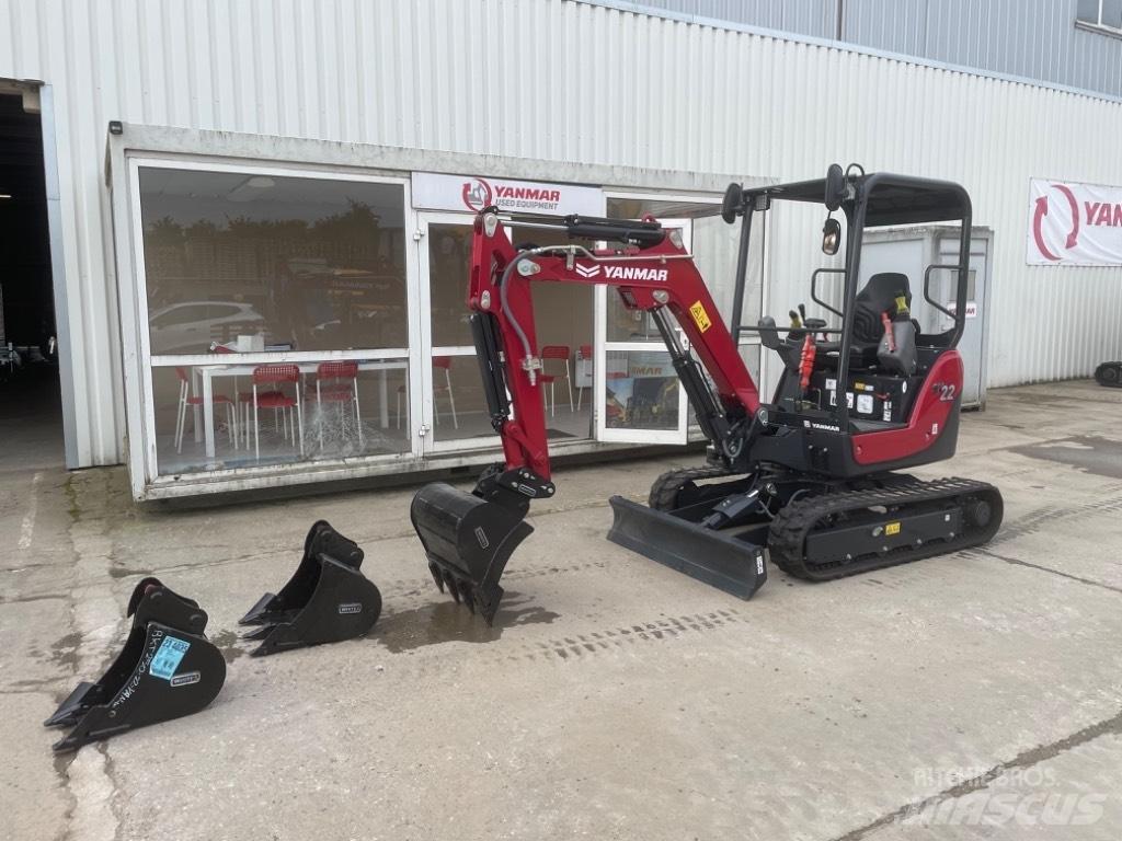 Yanmar SV22 (01546) Mini ekskavatörler, 7 tona dek