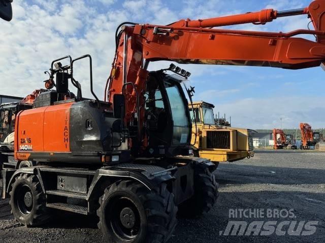 Hitachi ZX 140 W-6 Lastik tekerli ekskavatörler