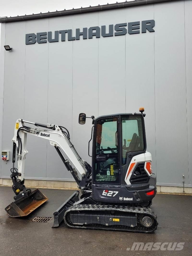 Bobcat E27 Mini ekskavatörler, 7 tona dek