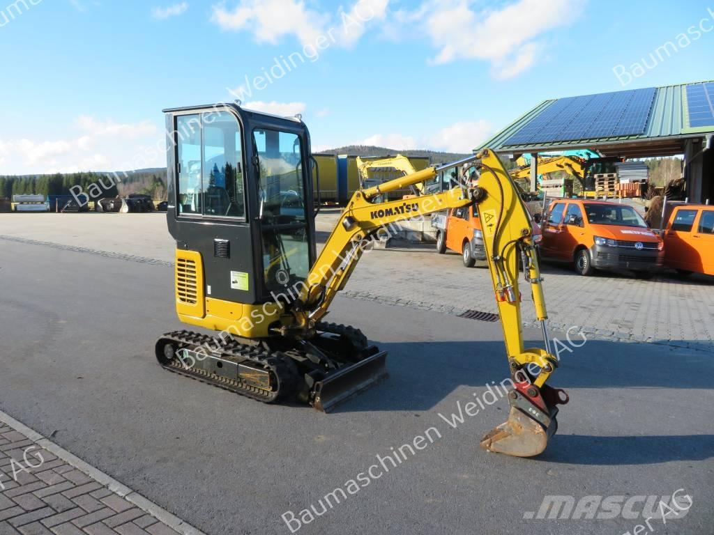 Komatsu PC 16 R-3HS Mini ekskavatörler, 7 tona dek
