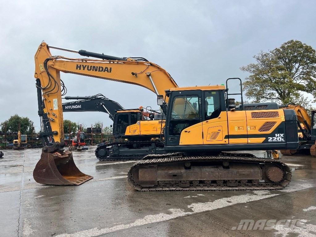 Hyundai HX220L Paletli ekskavatörler