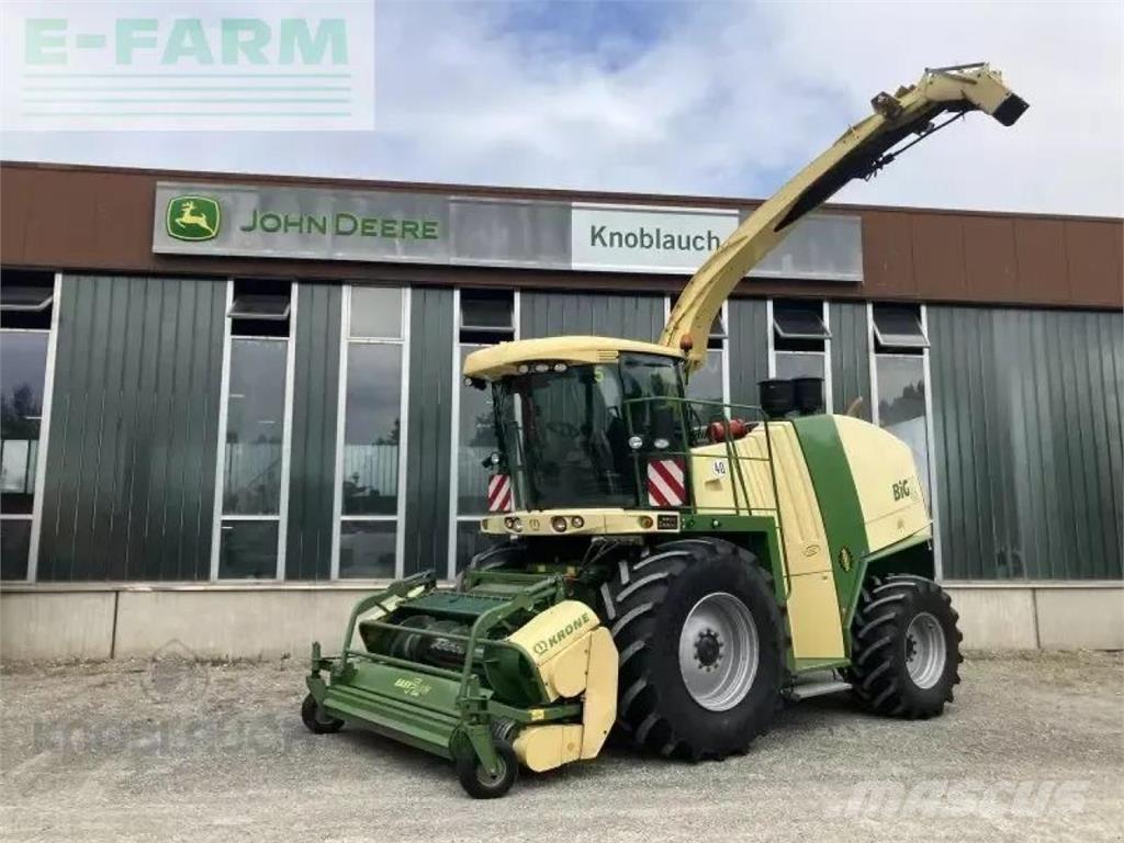 Krone big x 1100 Kendi yürür silaj makinalari