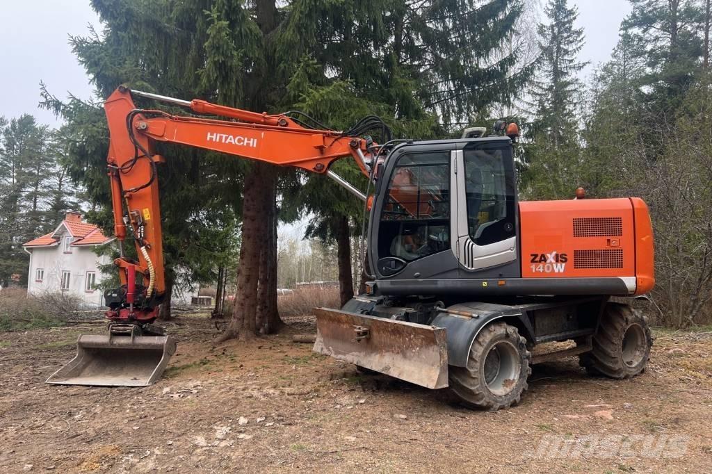 Hitachi ZX 140 W-3 Lastik tekerli ekskavatörler
