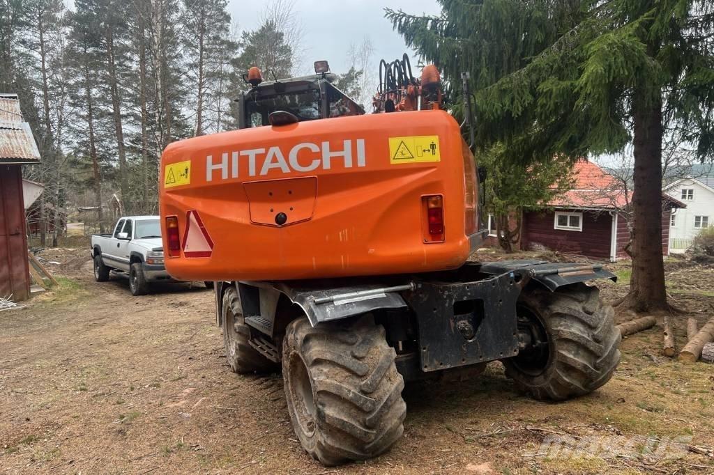 Hitachi ZX 140 W-3 Lastik tekerli ekskavatörler