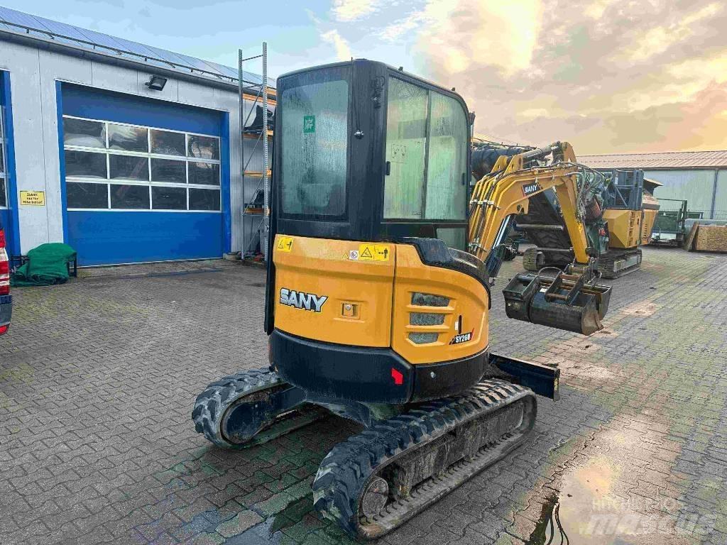 Sany SY 26 U Mini ekskavatörler, 7 tona dek