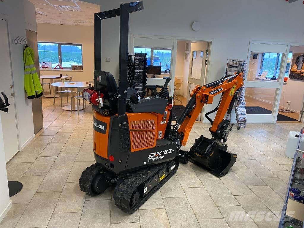 Develon DX 10 Z Mini ekskavatörler, 7 tona dek