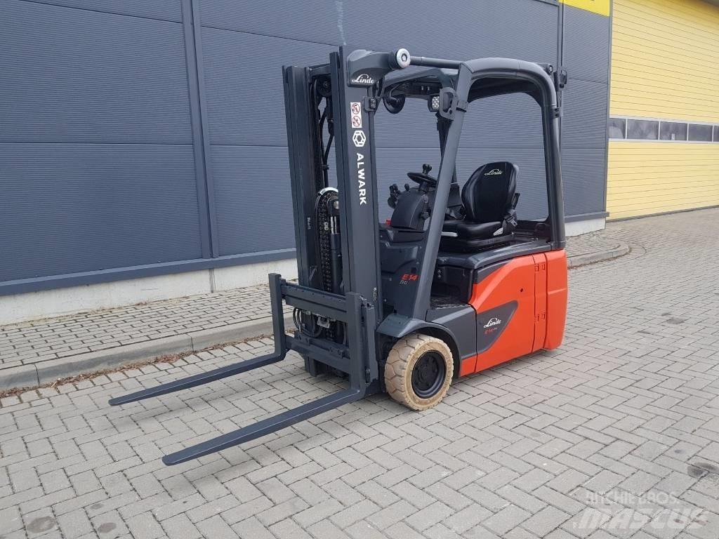 Linde E14 Elektrikli forkliftler