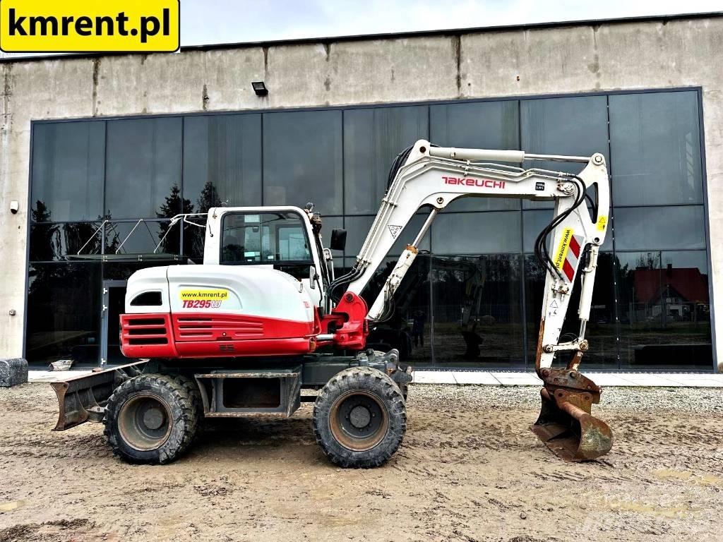 Takeuchi TB 295 Lastik tekerli ekskavatörler