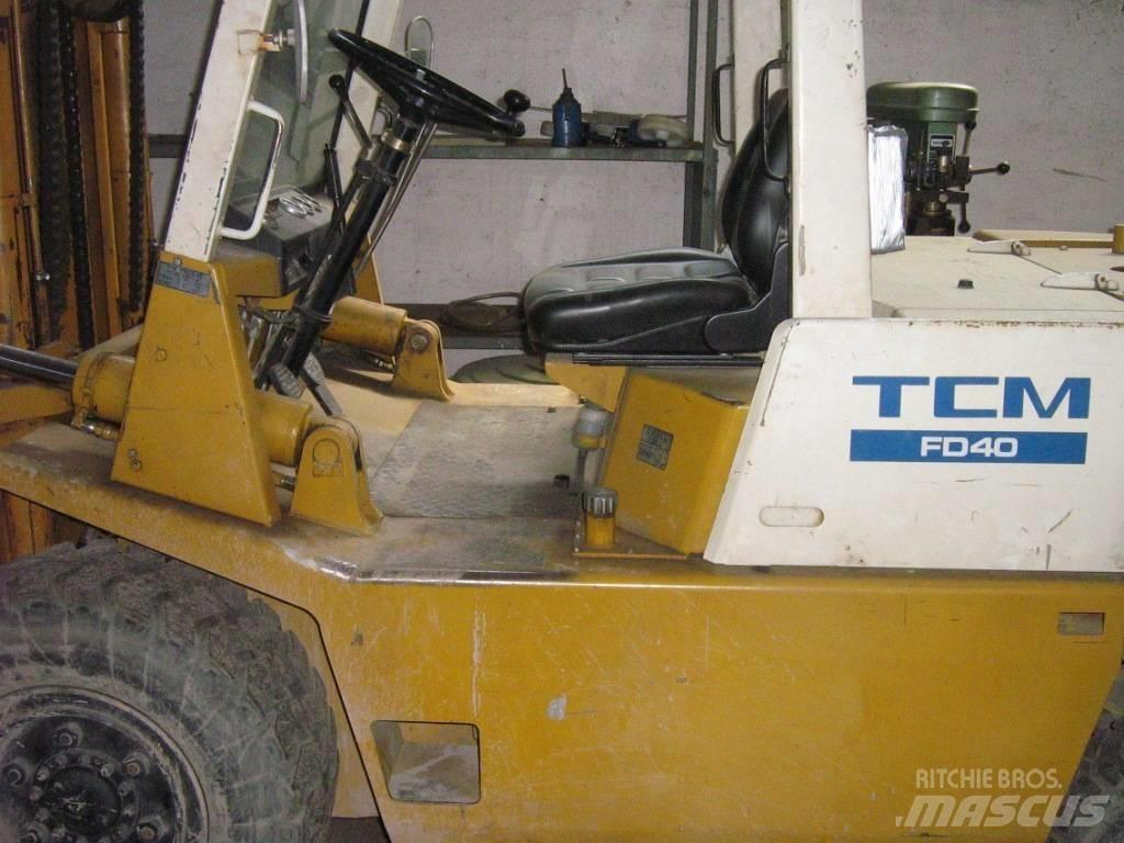 TCM FD40 Dizel forkliftler