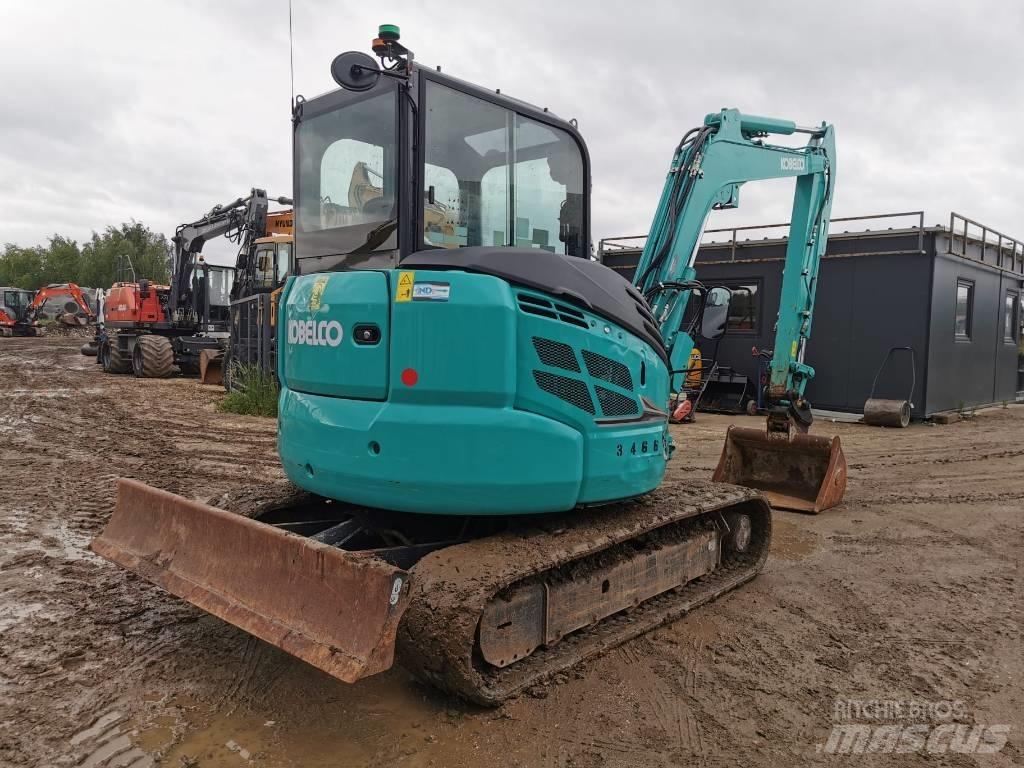 Kobelco SK58SRX Mini ekskavatörler, 7 tona dek