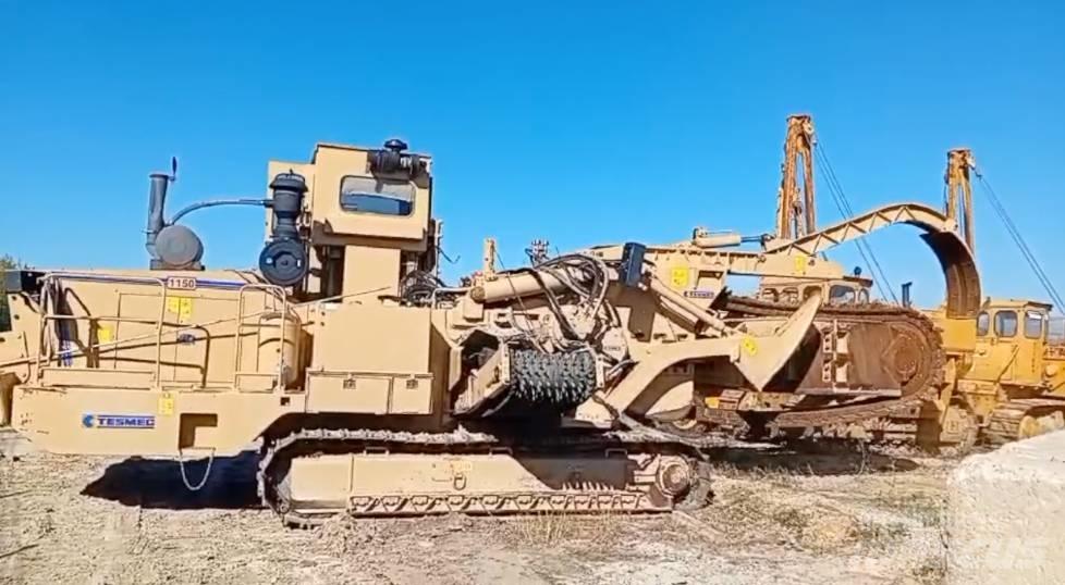 Tesmec TRS1150B Kanal kazma makinasi