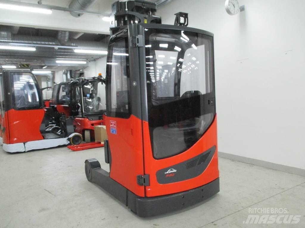 Linde R 20 Reach truck - depo içi istif araçları