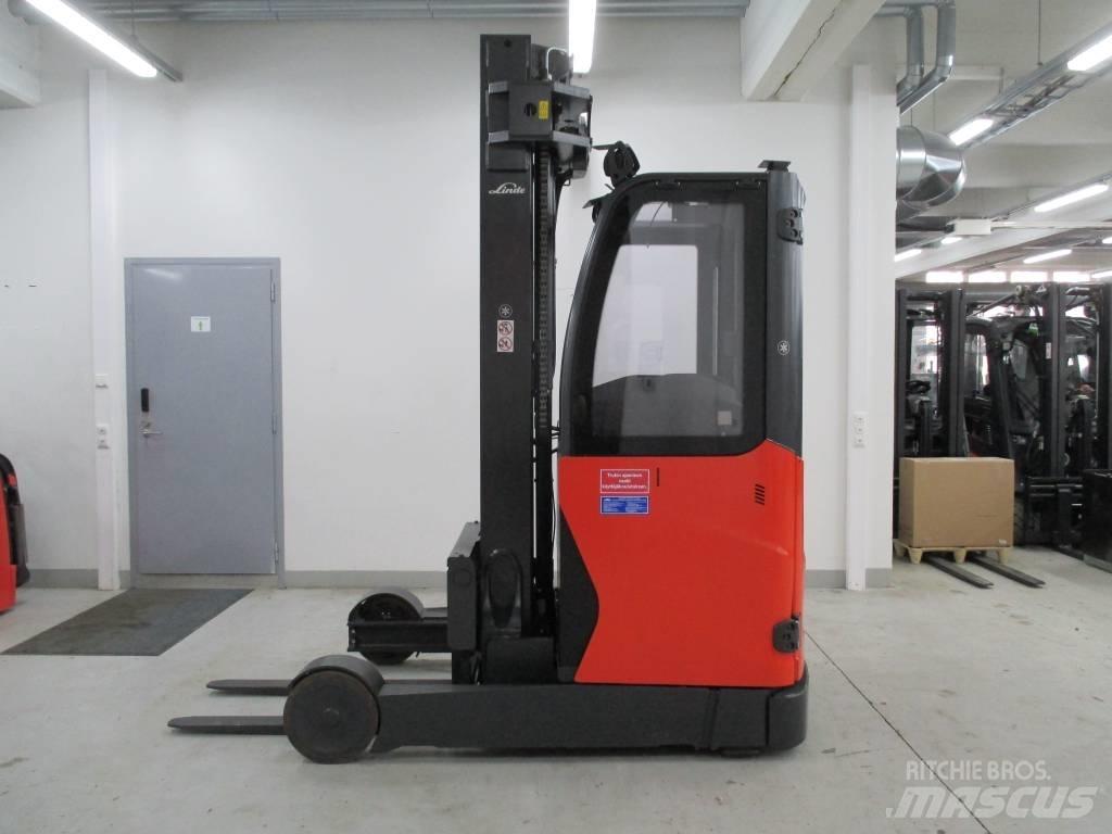 Linde R 20 Reach truck - depo içi istif araçları