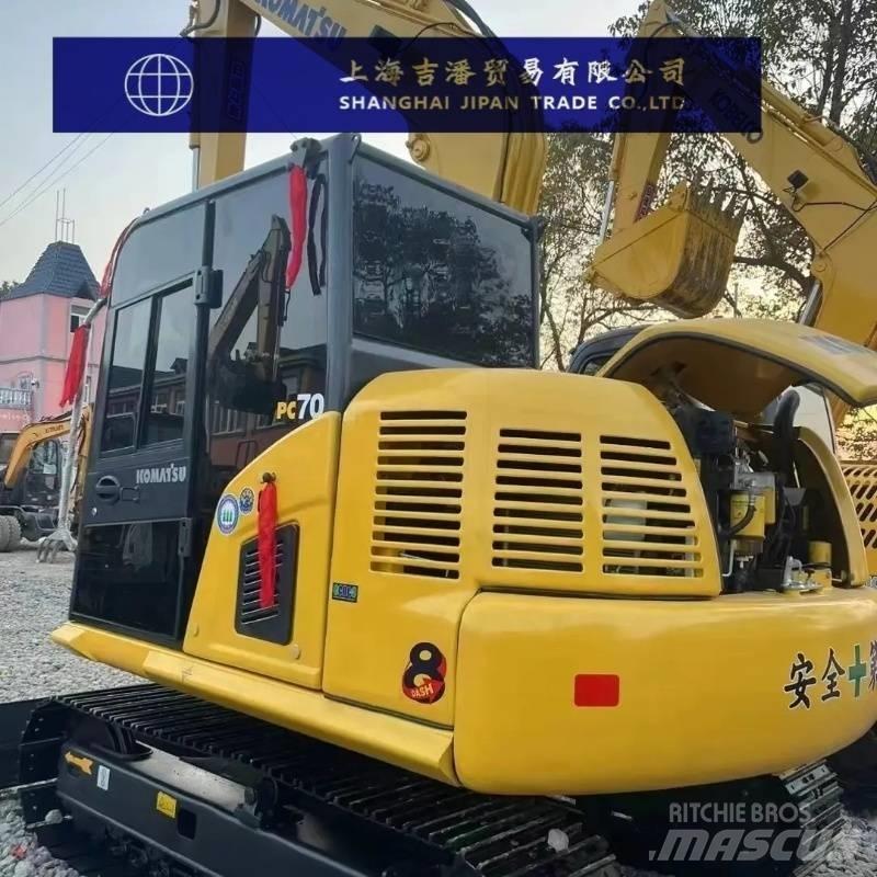 Komatsu PC 70 Paletli ekskavatörler