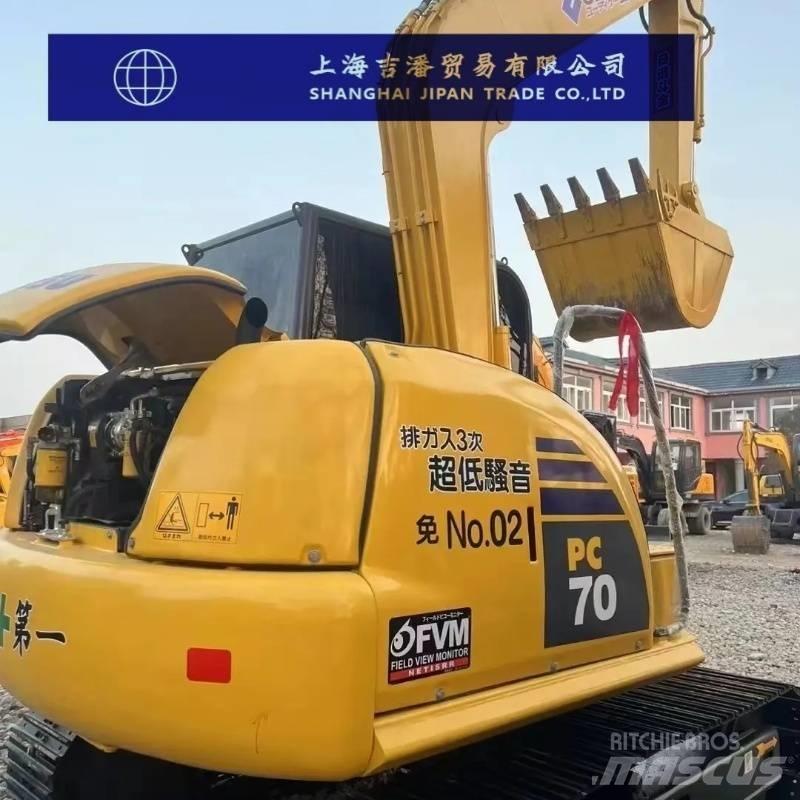 Komatsu PC 70 Paletli ekskavatörler