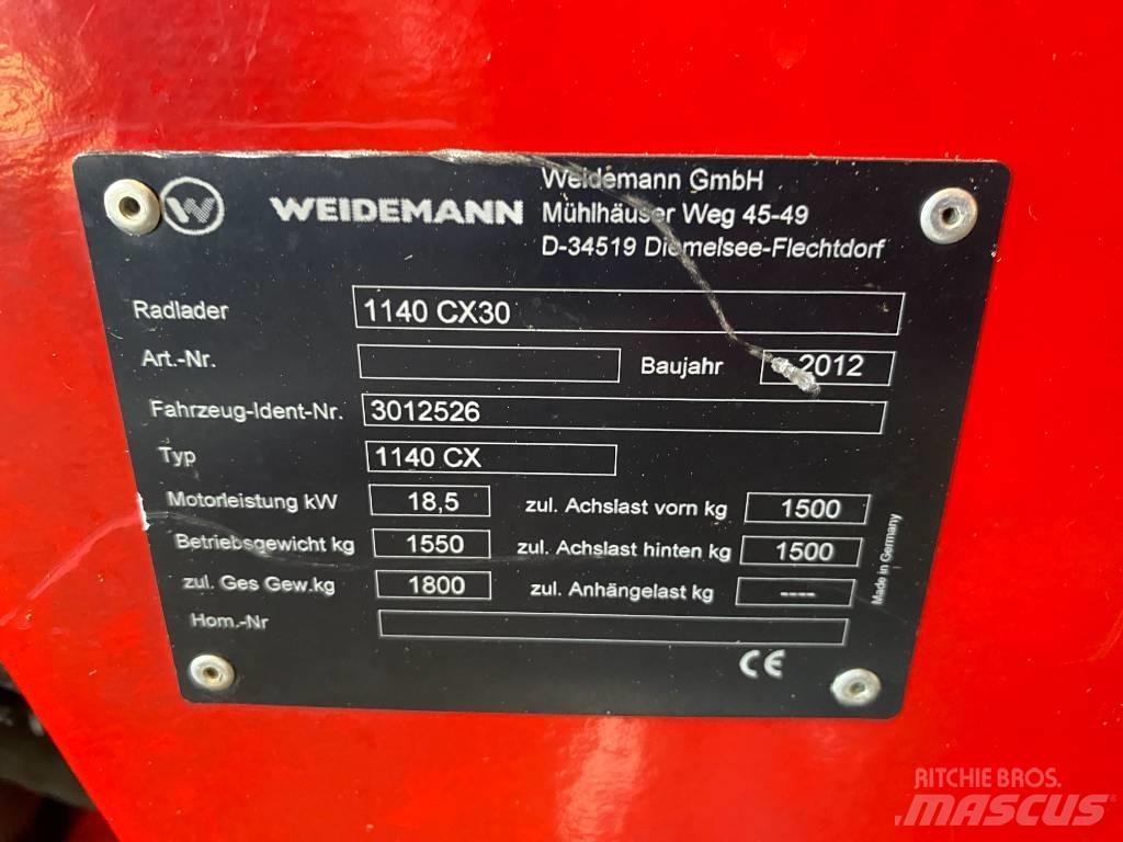 Weidemann 1140 CX30 Çok amaçlı yükleyiciler