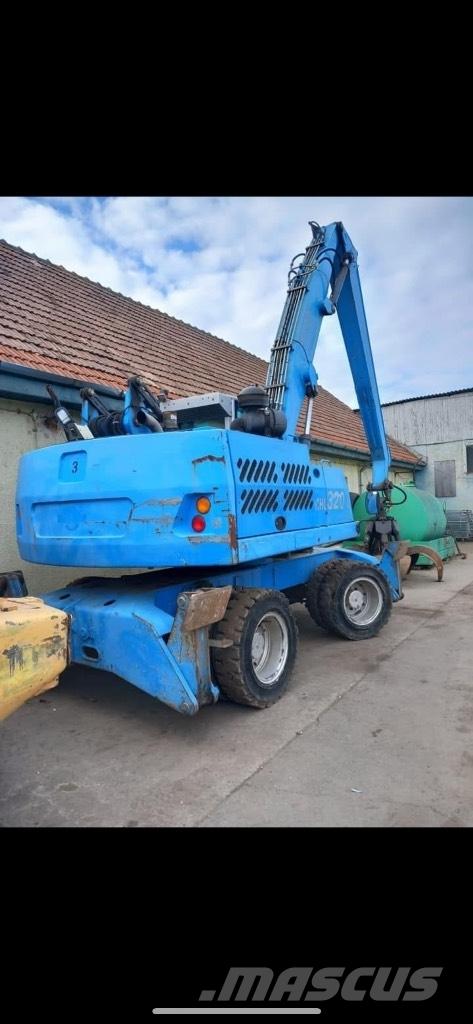 Fuchs MHL 320 Lastik tekerli ekskavatörler