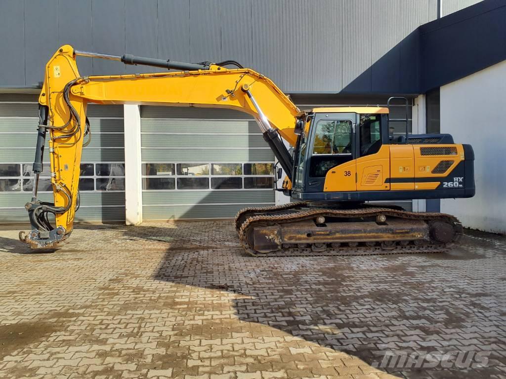 Hyundai HX260NL Paletli ekskavatörler