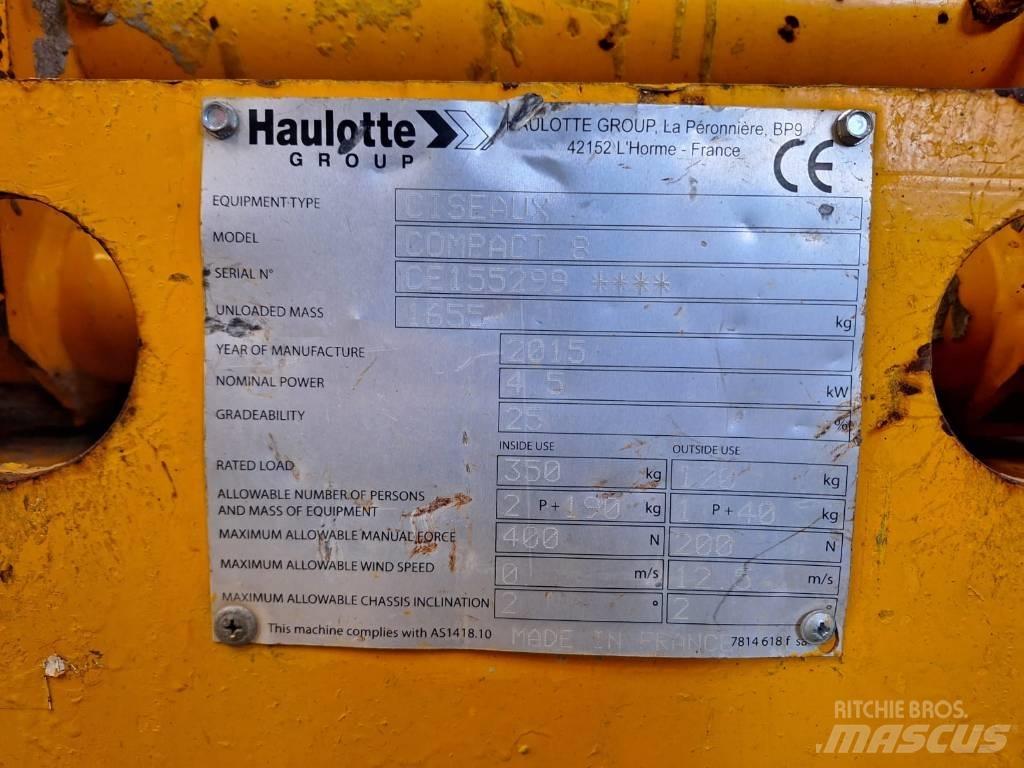 Haulotte Compact 8 Makasli platformlar