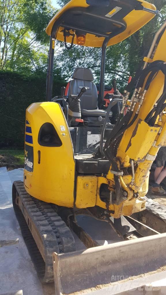 Komatsu PC24MR-5 Mini ekskavatörler, 7 tona dek