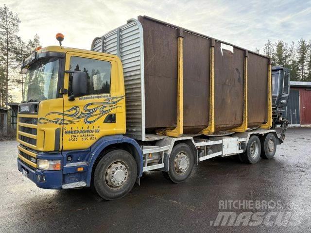 Scania R114 8X2 Tomruk kamyonlari