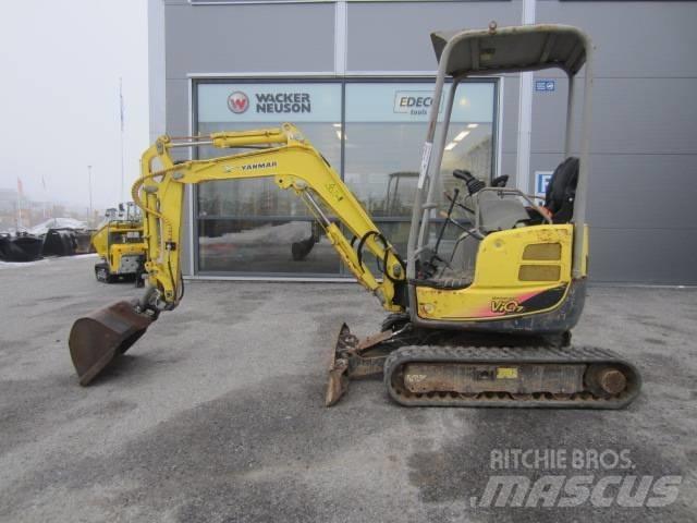 Yanmar Vio 17 Mini ekskavatörler, 7 tona dek