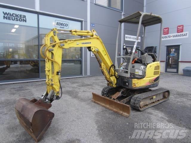 Yanmar Vio 17 Mini ekskavatörler, 7 tona dek
