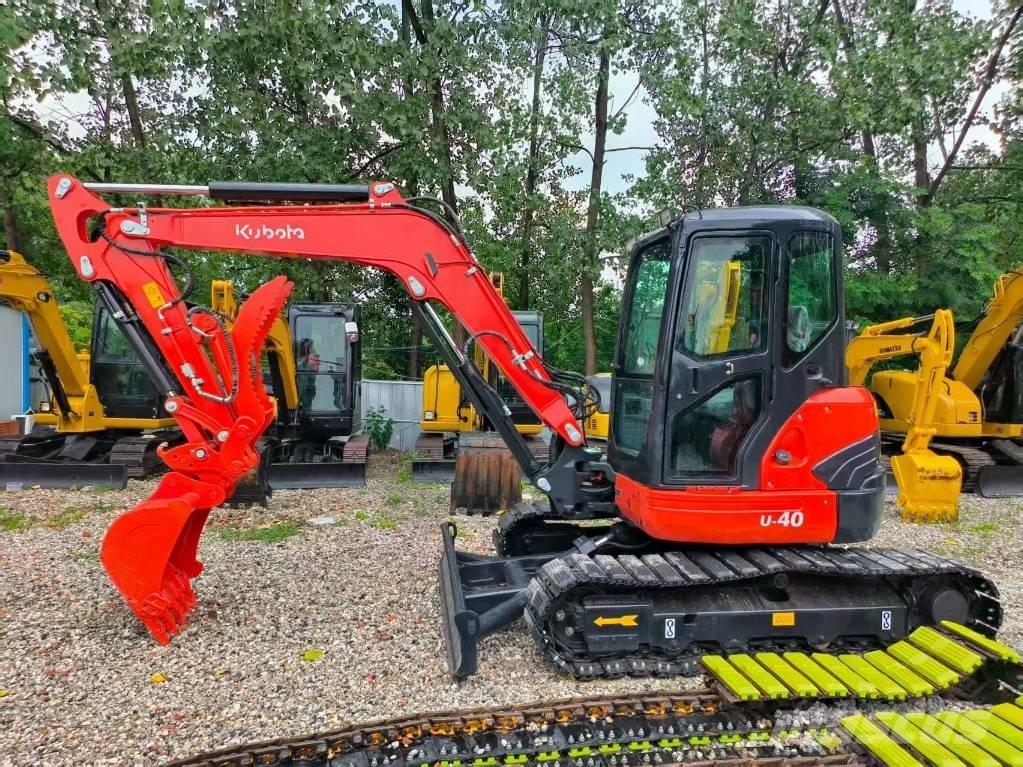 Kubota U 40 Mini ekskavatörler, 7 tona dek