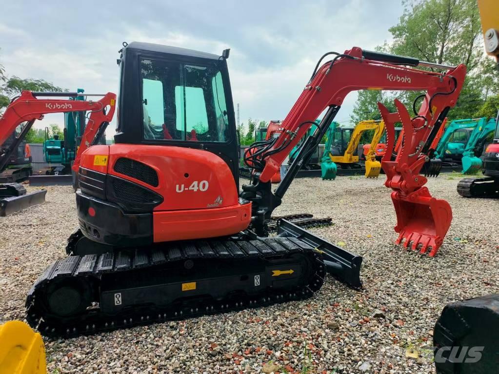 Kubota U 40 Mini ekskavatörler, 7 tona dek