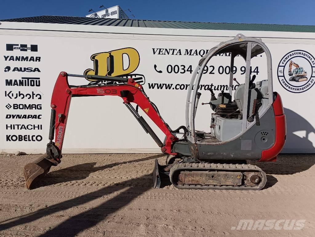 Neuson 1503 RD Mini ekskavatörler, 7 tona dek