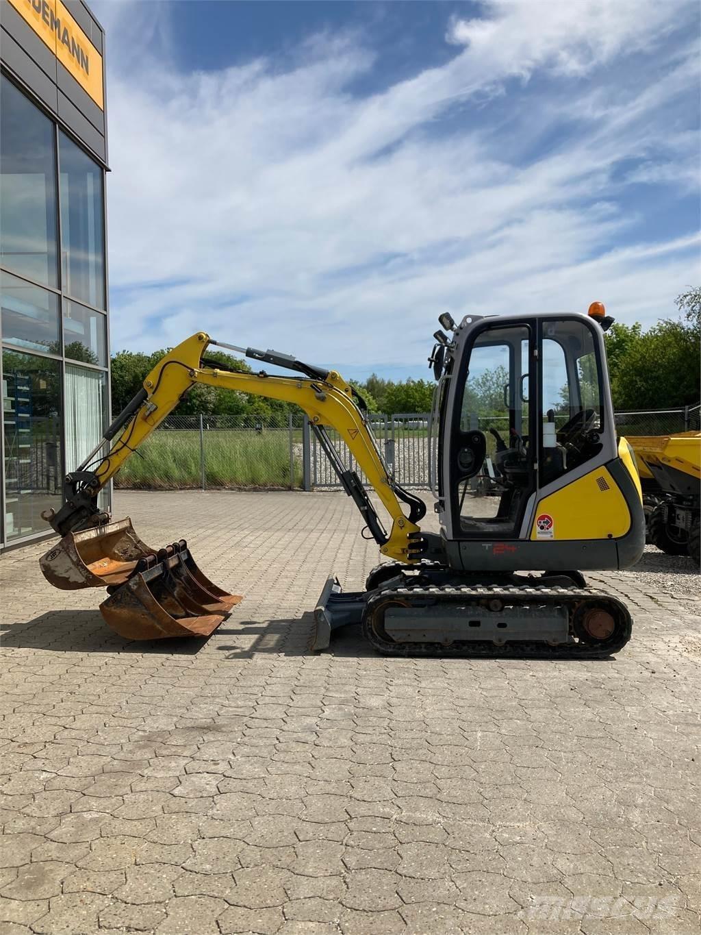 Wacker Neuson ET24 Mini ekskavatörler, 7 tona dek